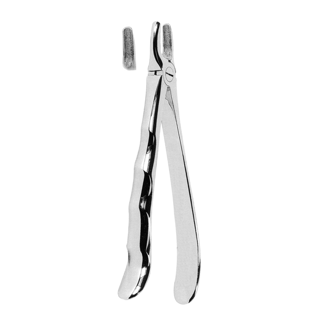 Extracting Forceps with Anatomically Shaped Handle