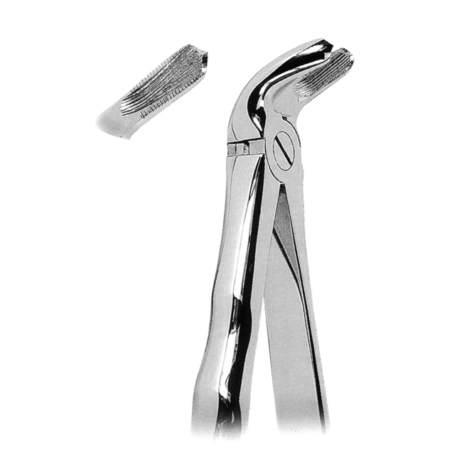 Extracting Forceps with Anatomically Shaped Handle