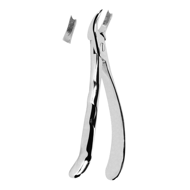 Extracting Forceps with Anatomically Shaped Handle
