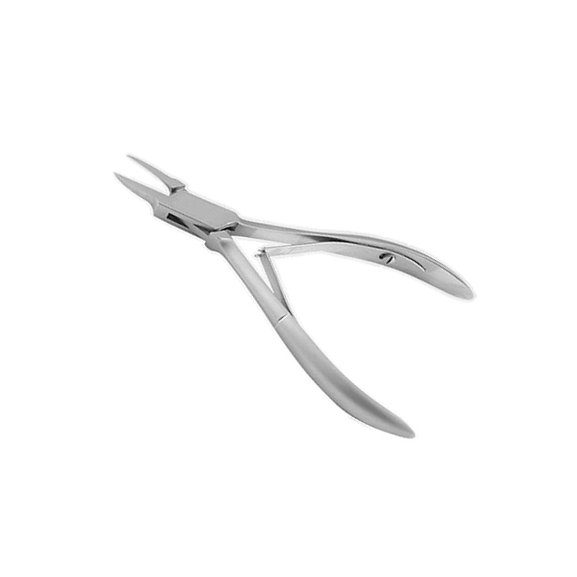 Flame Pointed Nipper With Double Spring